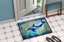 Load image into Gallery viewer, Dolphin Doormat - Large 24x36 – Indoor/Outdoor Floor Mat with Artistic Flair
