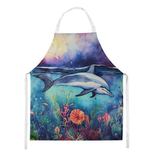 Load image into Gallery viewer, Dolphin Apron – Artist-Designed Kitchen, BBQ &amp; Craft Apron