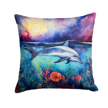 Load image into Gallery viewer, Dolphin Throw Pillow