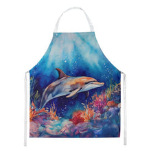 Load image into Gallery viewer, Dolphin Apron – Artist-Designed Kitchen, BBQ &amp; Craft Apron