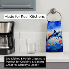 Load image into Gallery viewer, Dolphin Kitchen Towel DAC2784KTWL