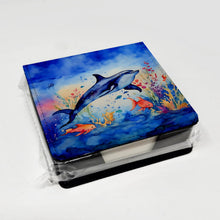 Load image into Gallery viewer, Dolphin PU Leather Note Paper Holder