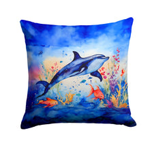 Load image into Gallery viewer, Dolphin Throw Pillow