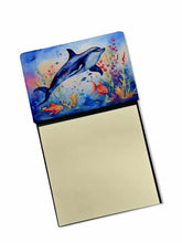Load image into Gallery viewer, Dolphin Sticky Note Holder- Refiilable Desk Accessory Note Pad