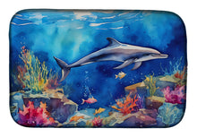 Load image into Gallery viewer, Dolphin Dish Drying Mat