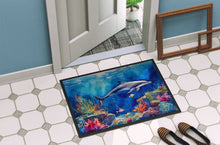 Load image into Gallery viewer, Dolphin Doormat - Large 24x36 – Indoor/Outdoor Floor Mat with Artistic Flair