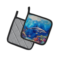 Load image into Gallery viewer, Dolphin Pot Holders - Set of 2 Decorative Kitchen Helpers | Made in the USA