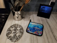 Load image into Gallery viewer, Dolphin Pot Holders - Set of 2 Decorative Kitchen Helpers | Made in the USA