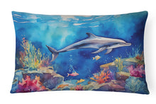 Load image into Gallery viewer, Dolphin Throw Pillow