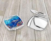 Load image into Gallery viewer, Dolphin Compact Mirror – Stylish Purse Mirror with Artistic Covers