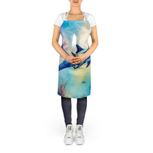 Load image into Gallery viewer, Dolphin Apron – Artist-Designed Kitchen, BBQ &amp; Craft Apron