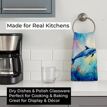 Load image into Gallery viewer, Dolphin Kitchen Towel DAC2786KTWL