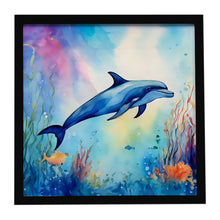Load image into Gallery viewer, Dolphin Framed Metal Print