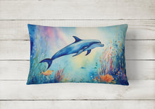 Load image into Gallery viewer, Dolphin Throw Pillow