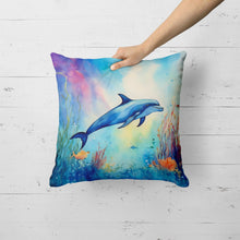 Load image into Gallery viewer, Dolphin Throw Pillow