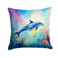 Load image into Gallery viewer, Dolphin Throw Pillow