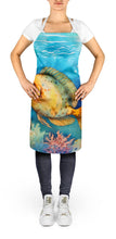 Load image into Gallery viewer, Flounder Apron – Artist-Designed Kitchen, BBQ &amp; Craft Apron