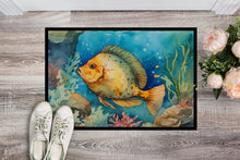 Load image into Gallery viewer, Flounder Doormat - Large 24x36 – Indoor/Outdoor Floor Mat with Artistic Flair