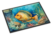 Load image into Gallery viewer, Flounder Doormat - Large 24x36 – Indoor/Outdoor Floor Mat with Artistic Flair