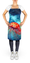 Load image into Gallery viewer, Jellyfish Apron – Artist-Designed Kitchen, BBQ &amp; Craft Apron