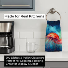 Load image into Gallery viewer, Jellyfish Kitchen Towel DAC2788KTWL