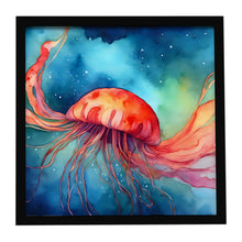 Load image into Gallery viewer, Jellyfish Framed Metal Print