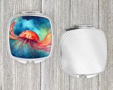 Load image into Gallery viewer, Jellyfish Compact Mirror – Stylish Purse Mirror with Artistic Covers