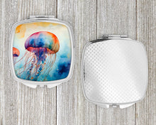 Load image into Gallery viewer, Jellyfish Compact Mirror – Stylish Purse Mirror with Artistic Covers