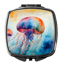 Load image into Gallery viewer, Jellyfish Compact Mirror – Stylish Purse Mirror with Artistic Covers