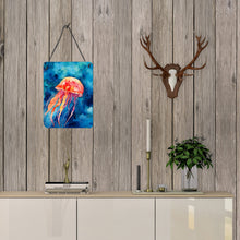 Load image into Gallery viewer, Jellyfish Wall or Door Hanging Prints