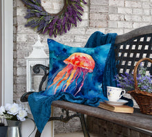 Load image into Gallery viewer, Jellyfish Throw Pillow