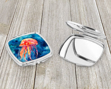 Load image into Gallery viewer, Jellyfish Compact Mirror – Stylish Purse Mirror with Artistic Covers
