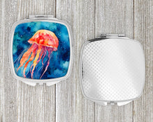 Load image into Gallery viewer, Jellyfish Compact Mirror – Stylish Purse Mirror with Artistic Covers