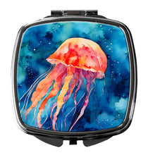 Load image into Gallery viewer, Jellyfish Compact Mirror – Stylish Purse Mirror with Artistic Covers