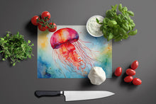Load image into Gallery viewer, Jellyfish Glass Cutting Boards – Durable, Decorative Kitchen Art Large