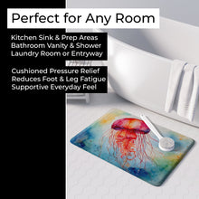 Load image into Gallery viewer, Jellyfish Memory Foam Kitchen Mat DAC2791RUG