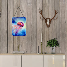 Load image into Gallery viewer, Jellyfish Wall or Door Hanging Prints