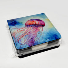 Load image into Gallery viewer, Jellyfish PU Leather Note Paper Holder