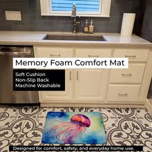 Load image into Gallery viewer, Jellyfish Memory Foam Kitchen Mat DAC2792RUG