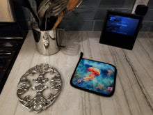 Load image into Gallery viewer, Jellyfish Pot Holders - Set of 2 Decorative Kitchen Helpers | Made in the USA