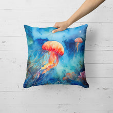 Load image into Gallery viewer, Jellyfish Throw Pillow