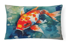 Load image into Gallery viewer, Koi Fish Throw Pillow