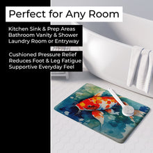 Load image into Gallery viewer, Koi Fish Memory Foam Kitchen Mat DAC2794RUG