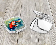 Load image into Gallery viewer, Koi Fish Compact Mirror – Stylish Purse Mirror with Artistic Covers