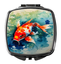 Load image into Gallery viewer, Koi Fish Compact Mirror – Stylish Purse Mirror with Artistic Covers