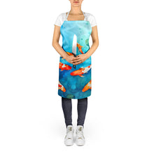 Load image into Gallery viewer, Koi Fish Apron – Artist-Designed Kitchen, BBQ &amp; Craft Apron