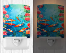 Load image into Gallery viewer, Koi Fish Ceramic Night Light