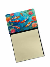 Load image into Gallery viewer, Koi Fish Sticky Note Holder- Refiilable Desk Accessory Note Pad