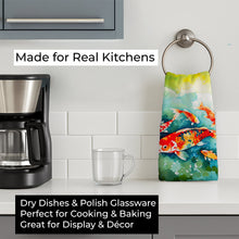Load image into Gallery viewer, Koi Fish Kitchen Towel DAC2796KTWL