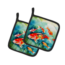 Load image into Gallery viewer, Koi Fish Pot Holders - Set of 2 Decorative Kitchen Helpers | Made in the USA